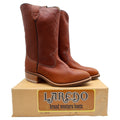 Laredo Vintage Western Boots Mens 9EE Brown Leather Deadstock NWT - take2supply