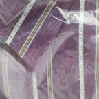 Van Heusen Dress Shirt Mens 16.5 32/33 Vintage 90s Purple Striped Deadstock NIP - take2supply