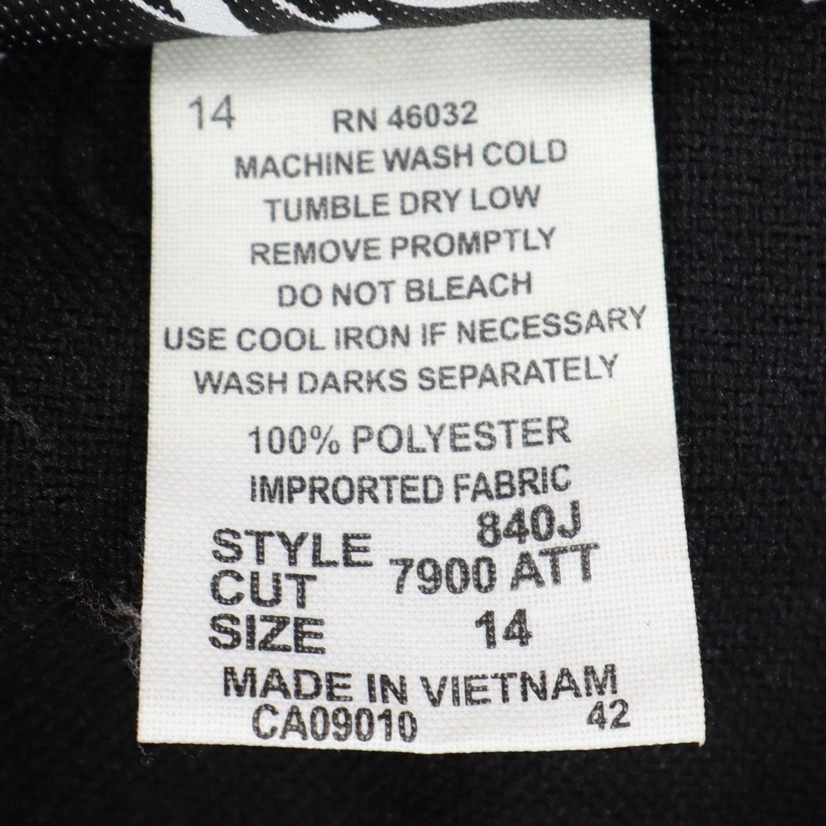 N Touch Zip Up Jacket Womens 14 Black Textured Crinkle Mock Neck New NWT - take2supply