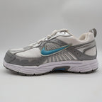 Nike Dart 7 GS/PS Kids 2.5Y Running Shoes 2009 Silver Scuba Blue 354820-142 NEW - take2supply