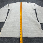 Ferruche Henley Shirt Mens M Grey Cotton Deadstock New RN 64866 - take2supply