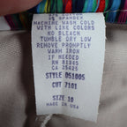 On The Verge Pleated Shorts Women 10 Vintage 90s Beige Cotton Made in USA NWT - take2supply