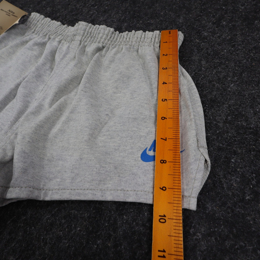 Nike Vintage Shorts Boys XL 18/20 80s 90s Grey Deadstock Made in USA 1386-74 - take2supply