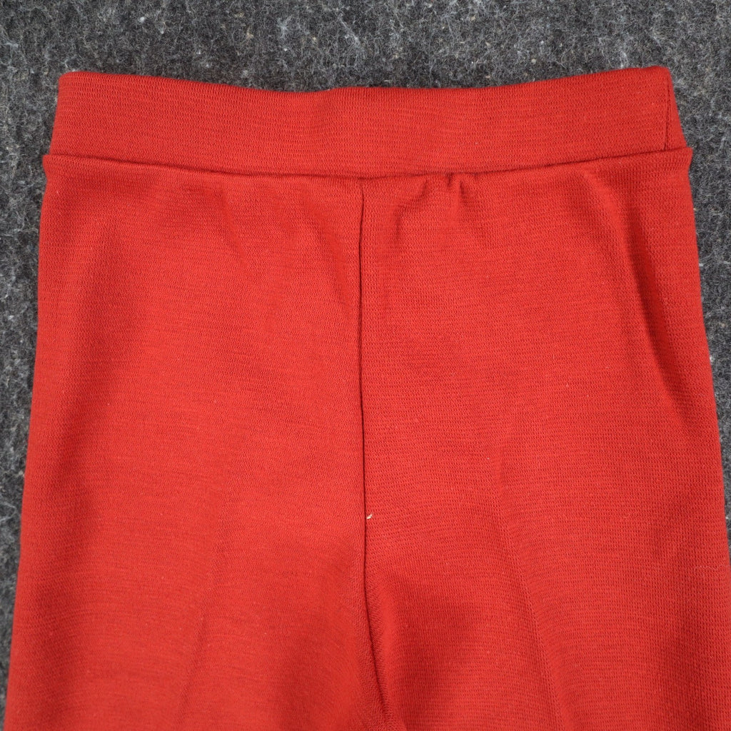 Toddy Winks Vintage Boys 5 Red Flare Pants Cotton Blend NWT USA - take2supply