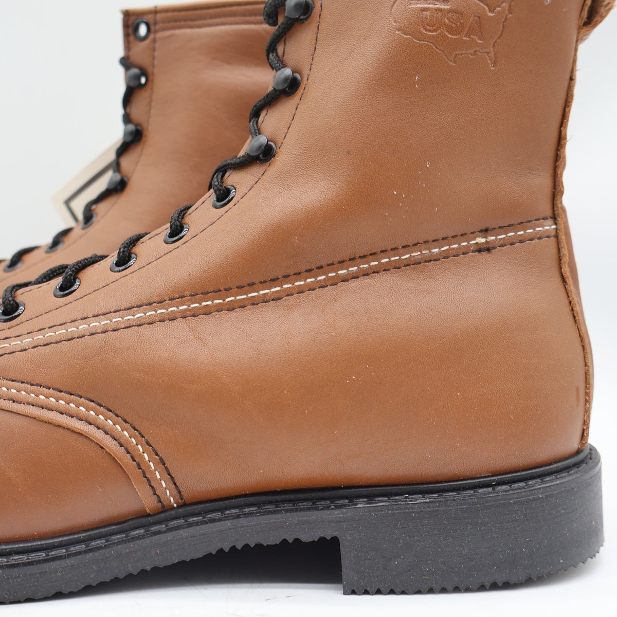 Walker Work Boots Mens 12 D Vintage Brown Leather Arctic Insulated USA Made 711 - take2supply