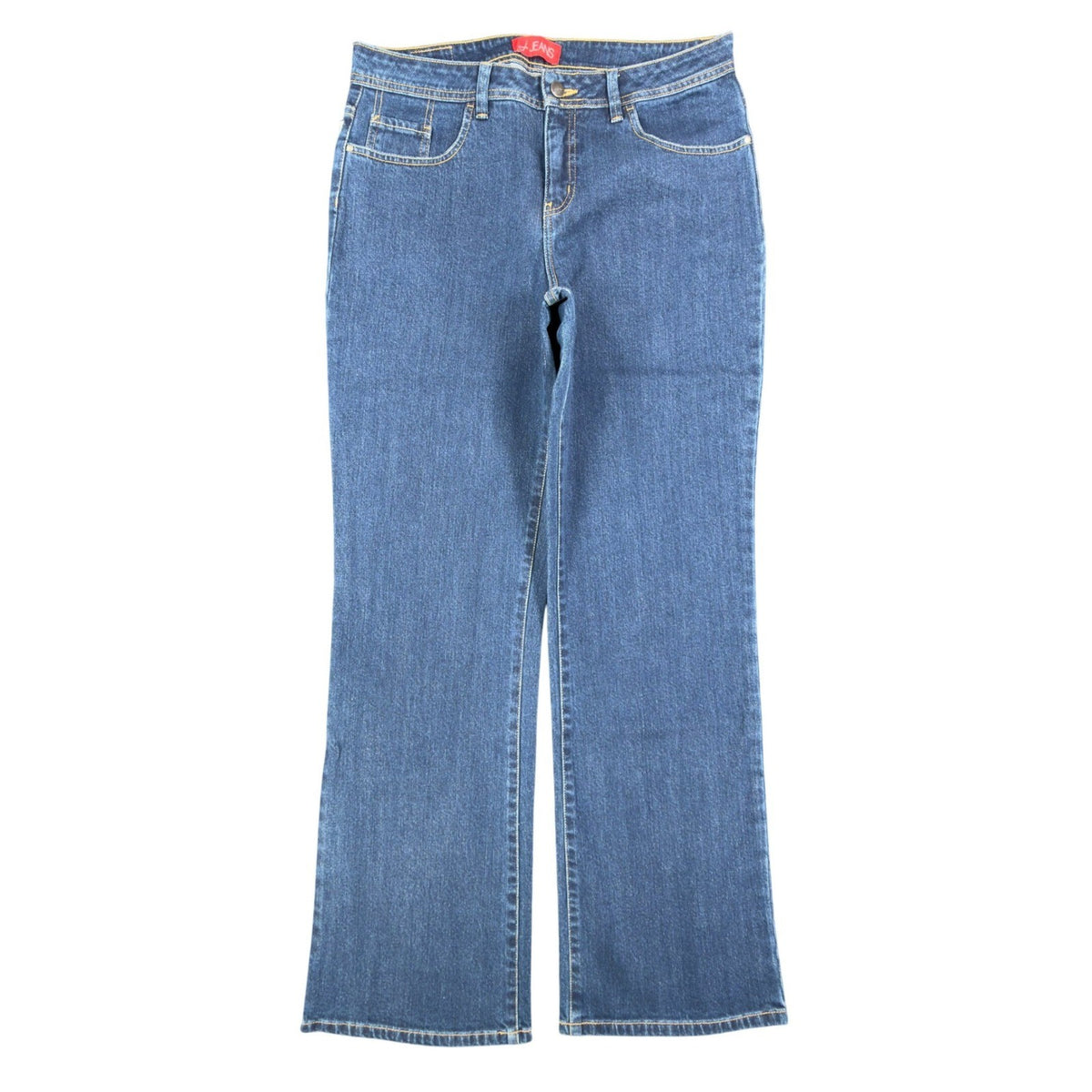 J Jeans Stretch Bootcut Jeans Womens 12 Indigo Blue Cotton Blend NWT - take2supply