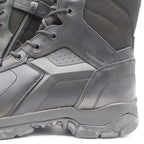 Battle Ops Tactical Boot Mens 11 8-Inch Side-Zip Waterproof Composite Toe Black - take2supply