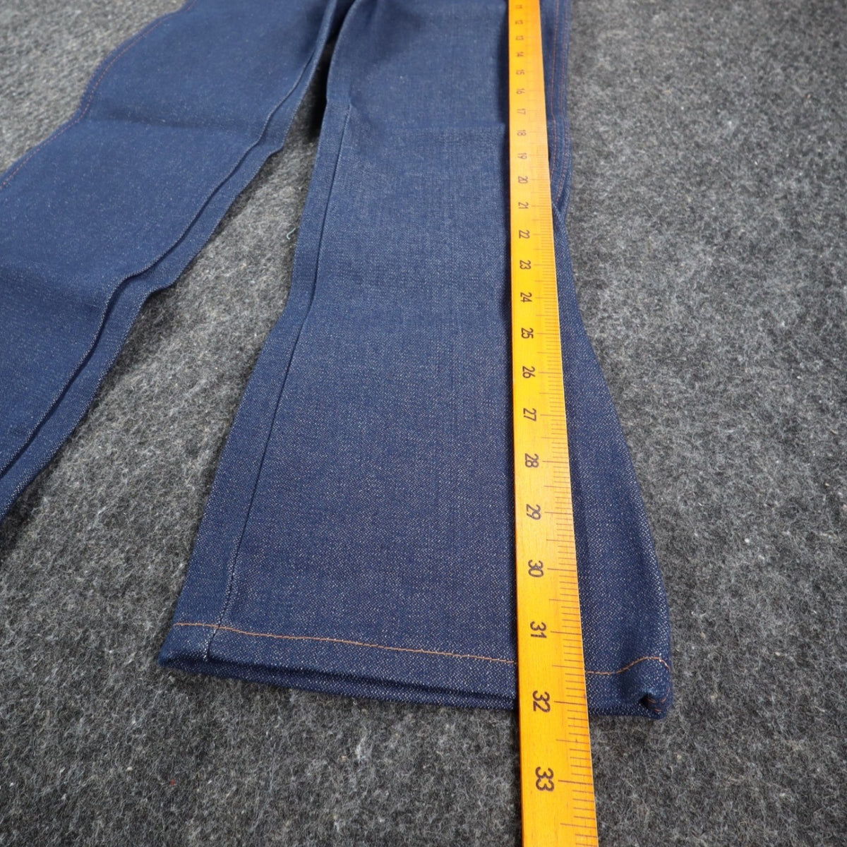 Maverick Western Boot Jean Boys 9 Reg Vintage Indigo Blue Denim Made in USA NEW - take2supply