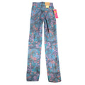 Lee Vintage 90s Floral Tapestry Jeans Girls 12 Slim Blue Cotton Deadstock NWT - take2supply