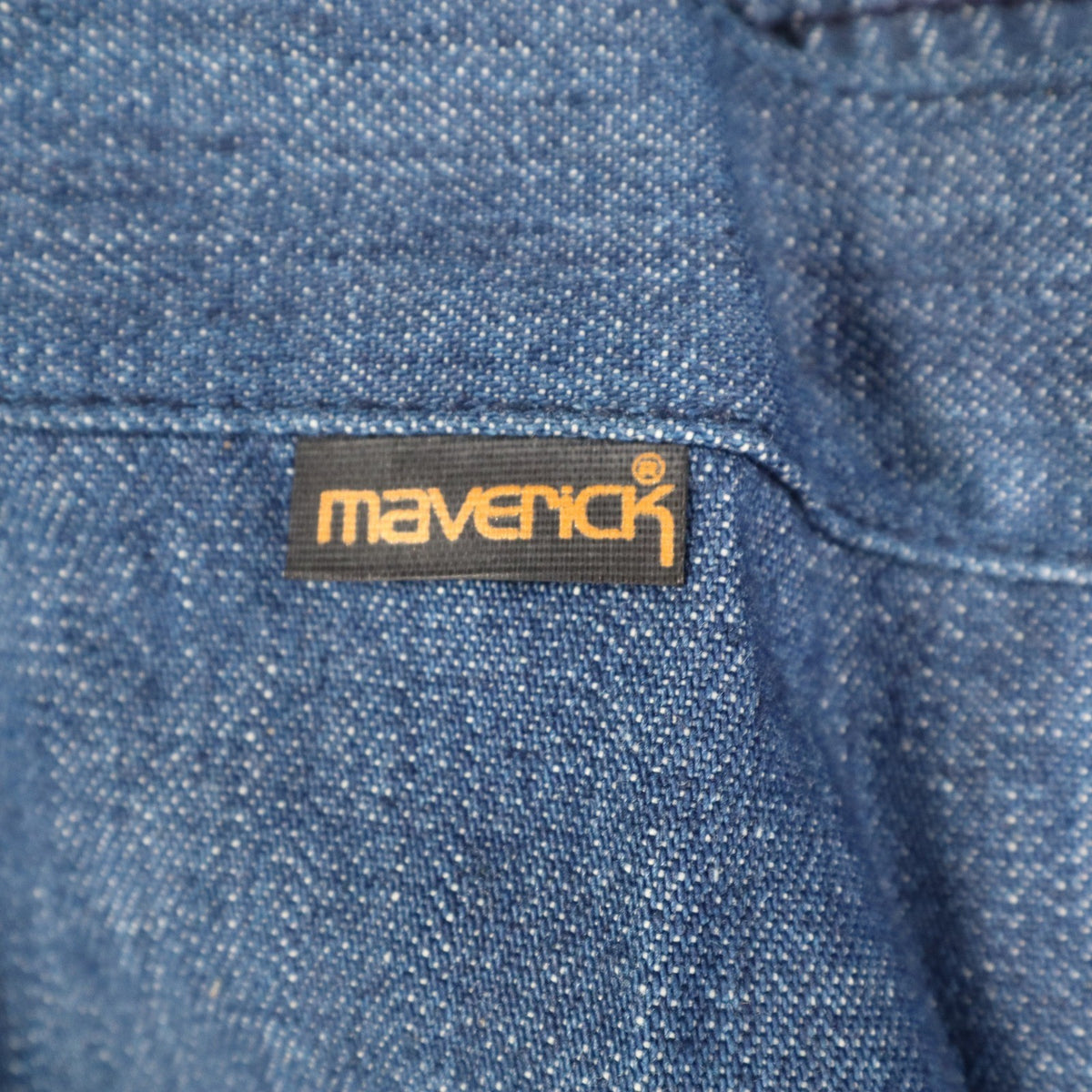 Vintage Young Maverick Jeans Boys 10 Blue Flare Elastic Waist Embroidered NWT - take2supply