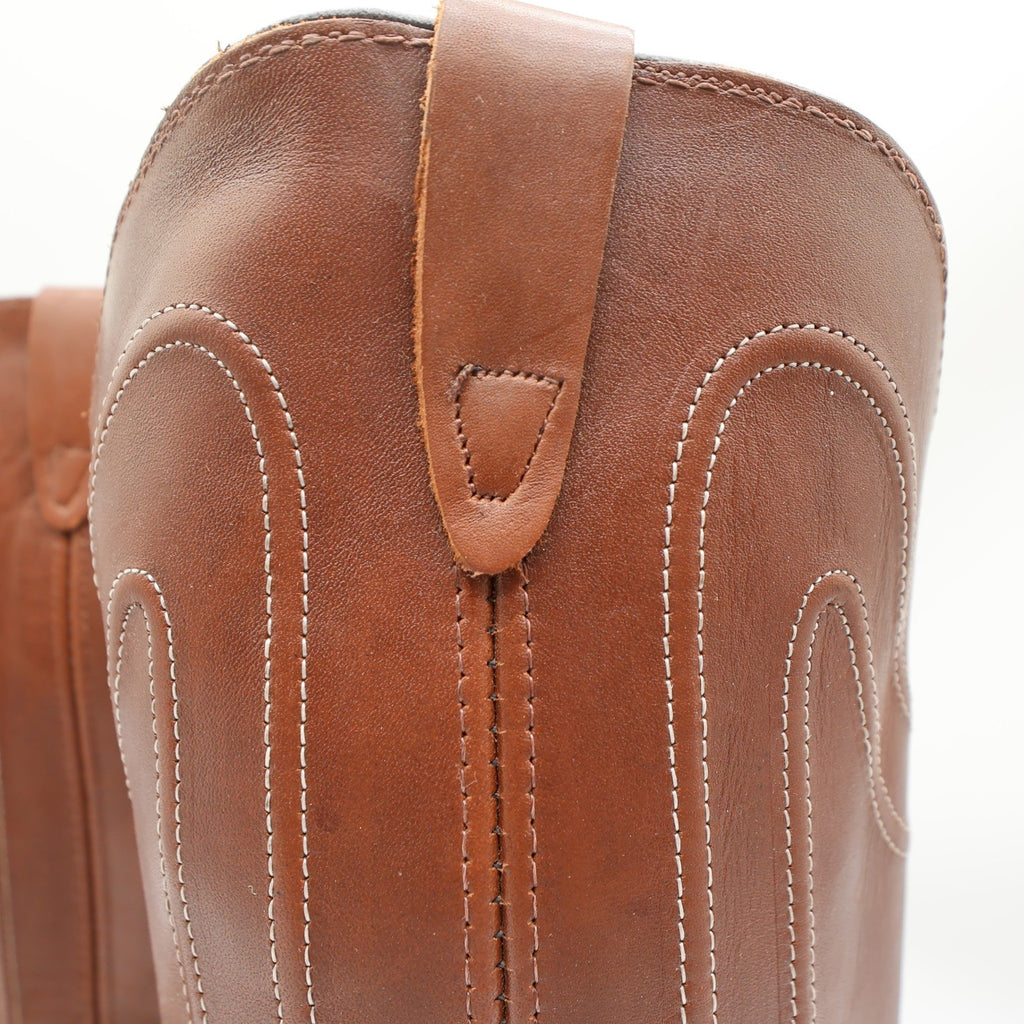 Walker Silverado Vintage Cowboy Boots Mens 11 Brown Leather NWT - take2supply