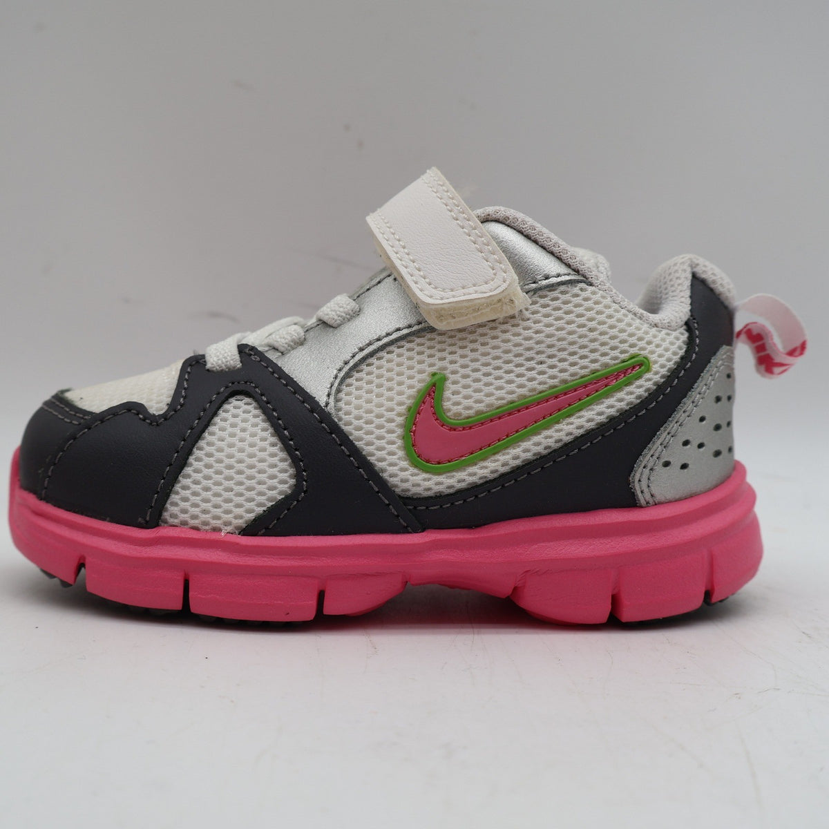 Nike Endurance Trainer TD Toddler Size 6C White Pink Grey Sneakers 429910-100 - take2supply