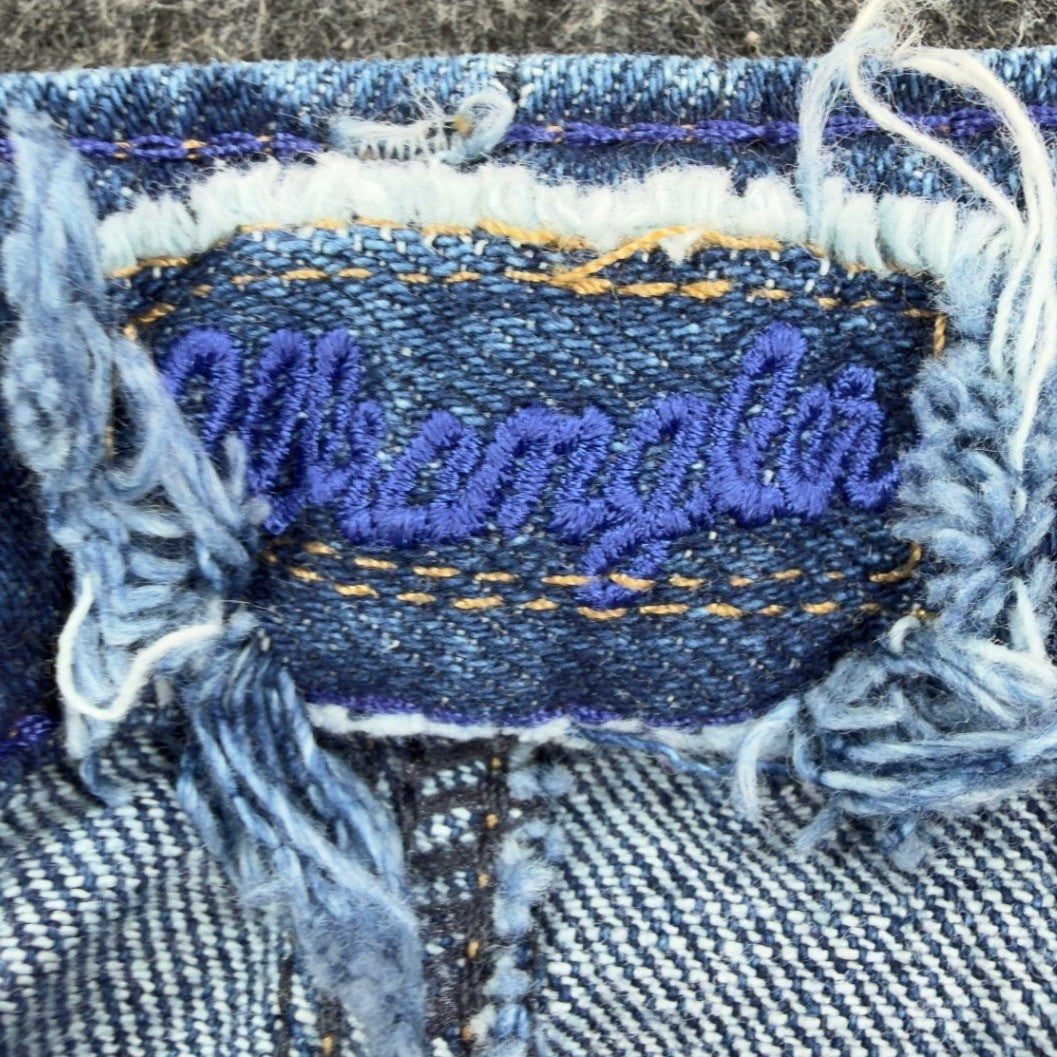 Wrangler Y2K Cowboy Cut Boot Cut Jeans Womens 9/10x32 Blue Denim NWT - take2supply