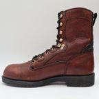 Georgia Boot Carbo-Tec G8845 Mens 11M Work Boots Roan Brown Leather 8 Inch NIB - take2supply