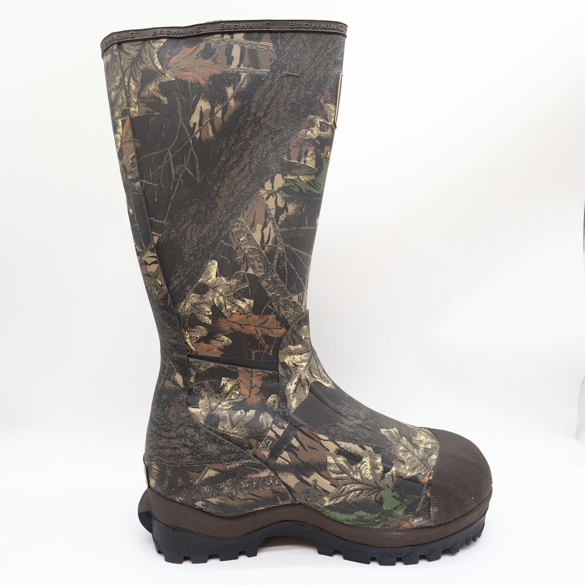 Browning 70100 Waterproof Rubber Boots Mens 8 Camo Hunting NWT - take2supply