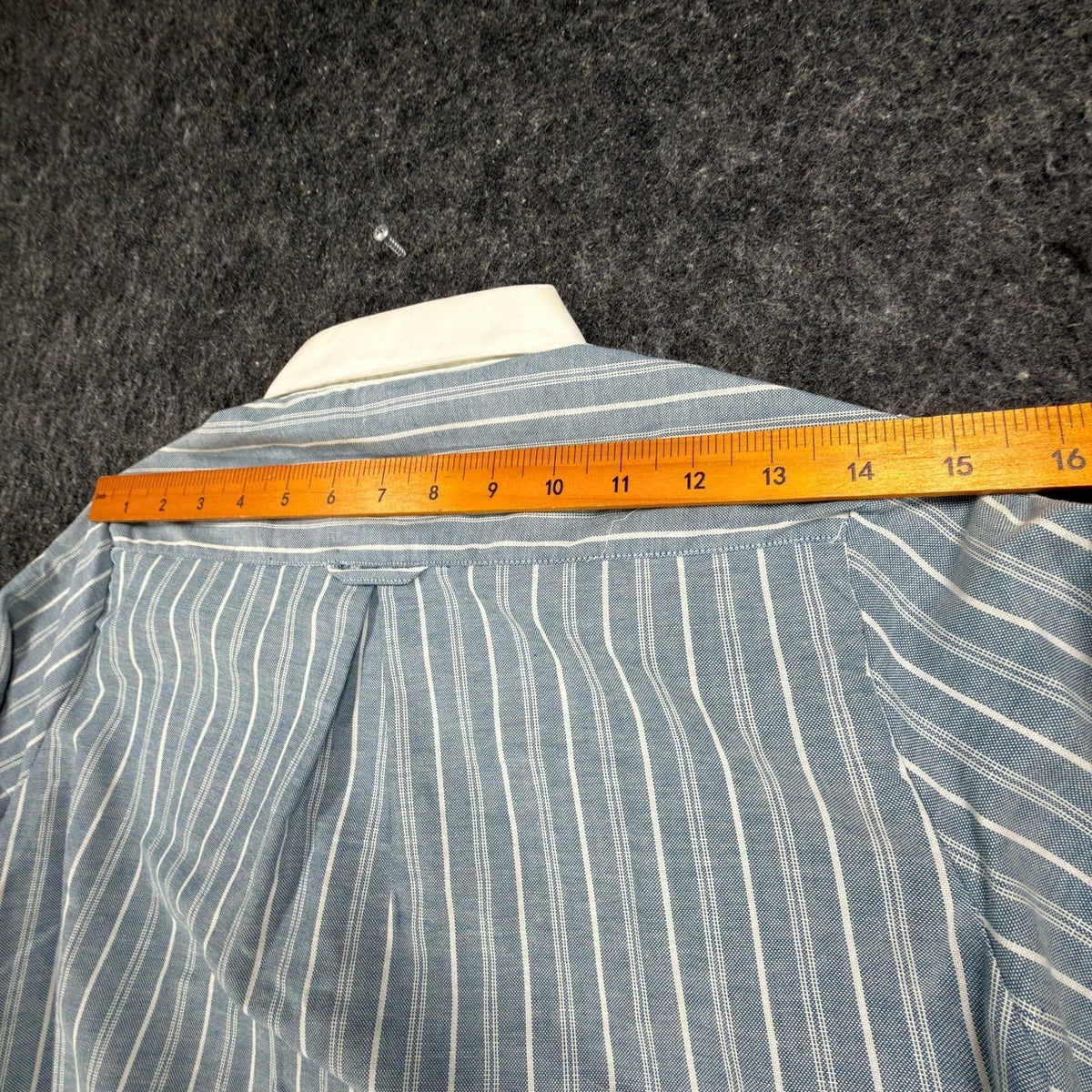 Bobbie Brooks Vintage 80s Striped Blouse Womens 5/6 Blue Cotton Blend NWT - take2supply