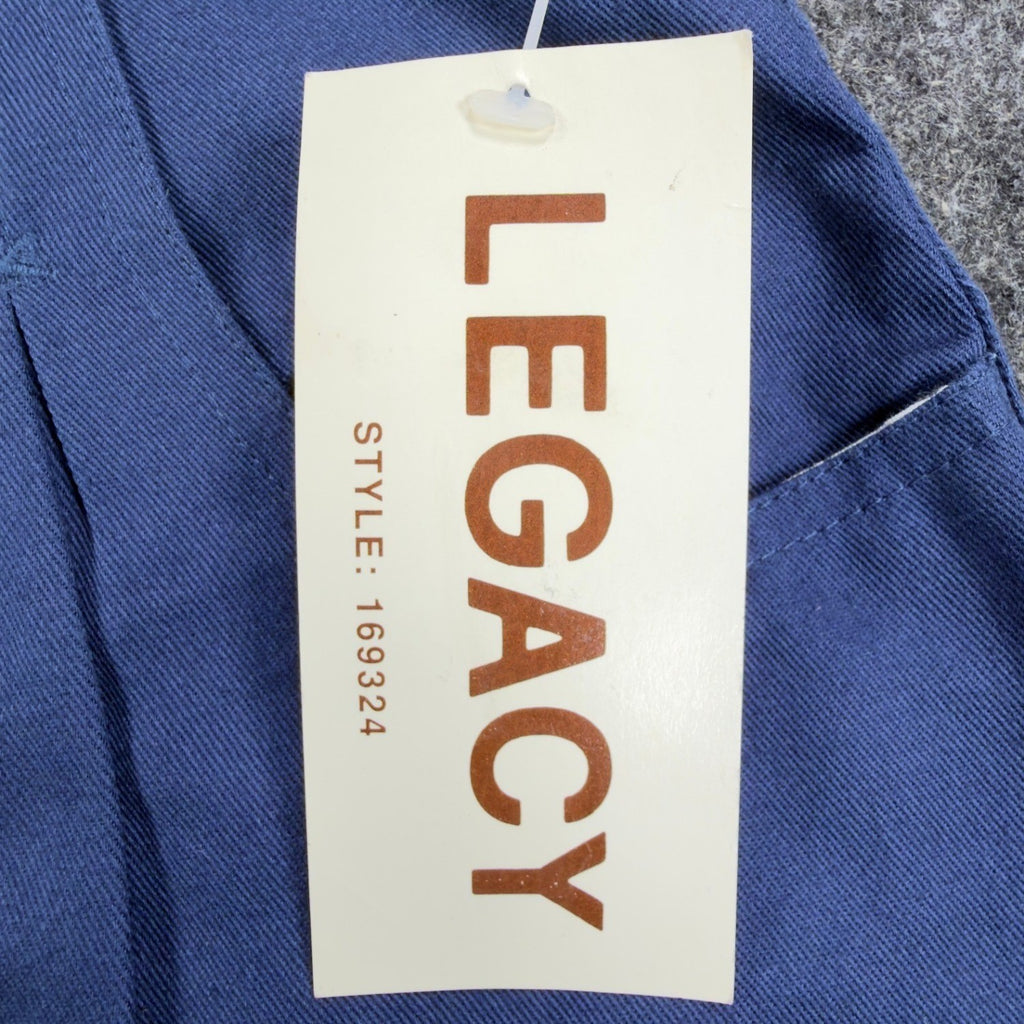 Legacy Vintage 90s Pleated Shorts Womens 11 Blue Cotton NWT - take2supply