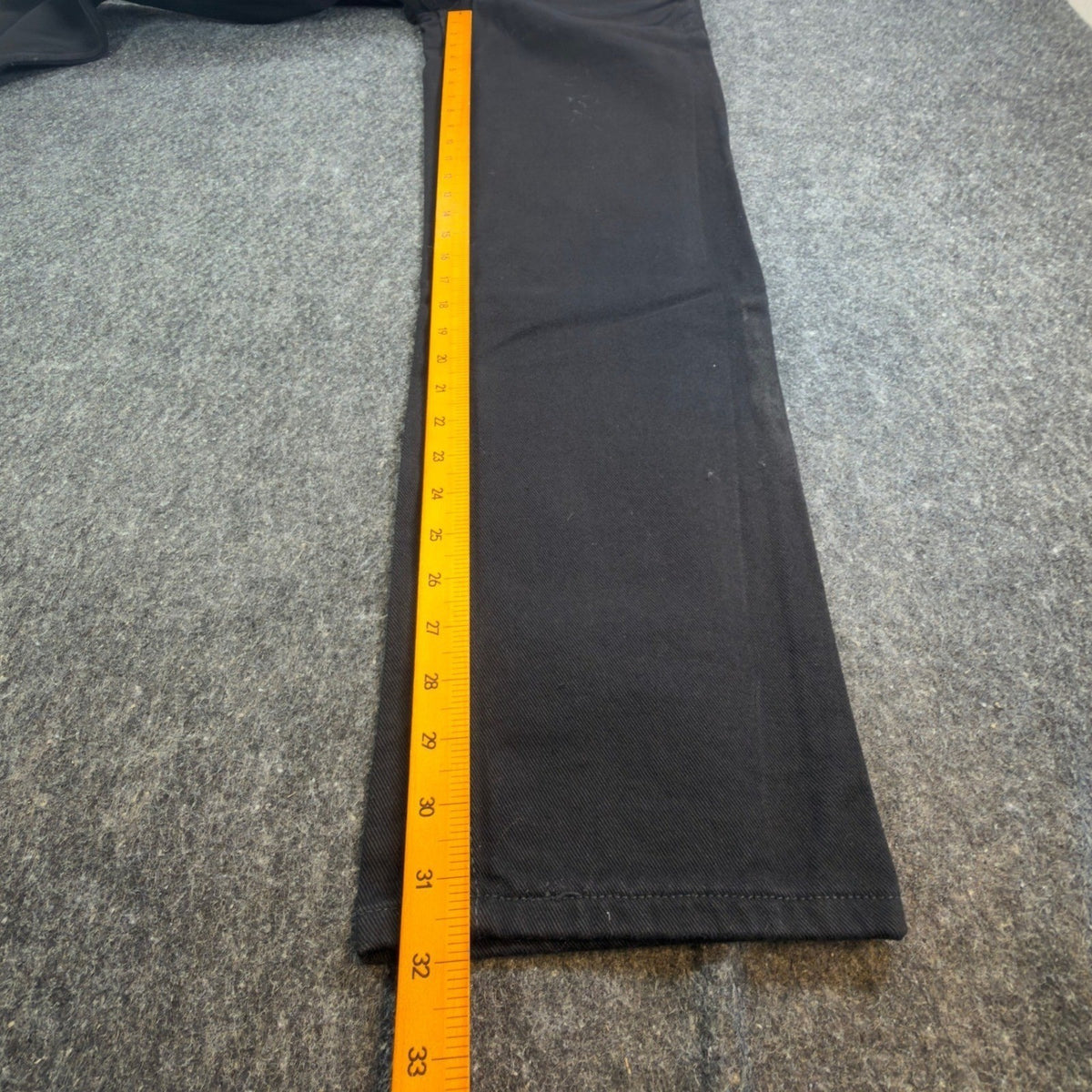 Levis 550 Student Jeans 29x32 Vintage 90s Relaxed Fit Black Cotton NWT Deadstock - take2supply