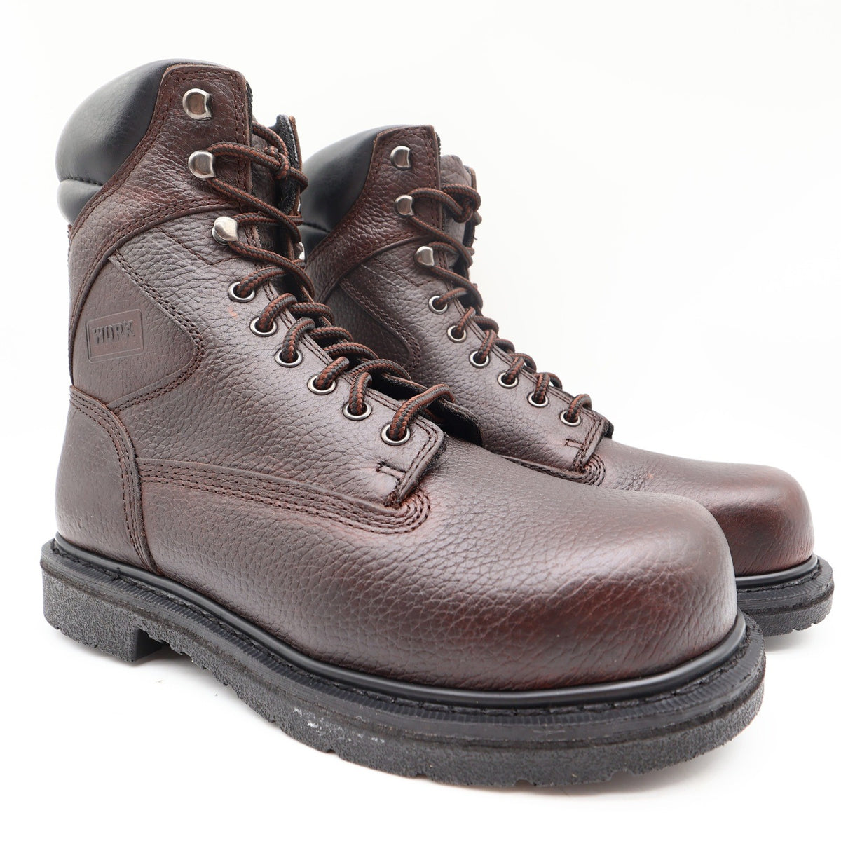 Worx By Red Wing Steel Toe Work Boots Mens 8.5 Brown Leather 5526 NIB - take2supply