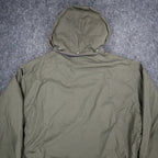 Boulevard by BLOCK Hooded Jacket Mens XL Vintage 90s Olive Green Cotton NWT - take2supply