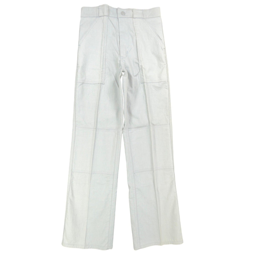 Dakota Vintage 70s Work Pants Boys 12 Gray Cotton Deadstock NWT USA Union Made - take2supply
