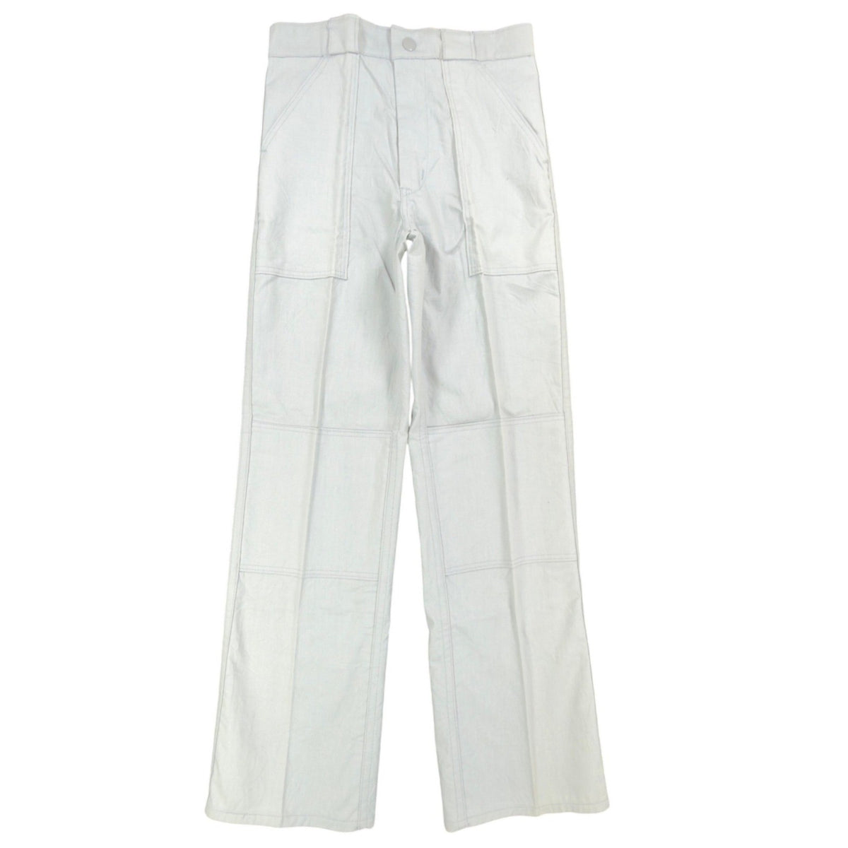 Dakota Vintage 70s Work Pants Boys 12 Gray Cotton Deadstock NWT USA Union Made - take2supply