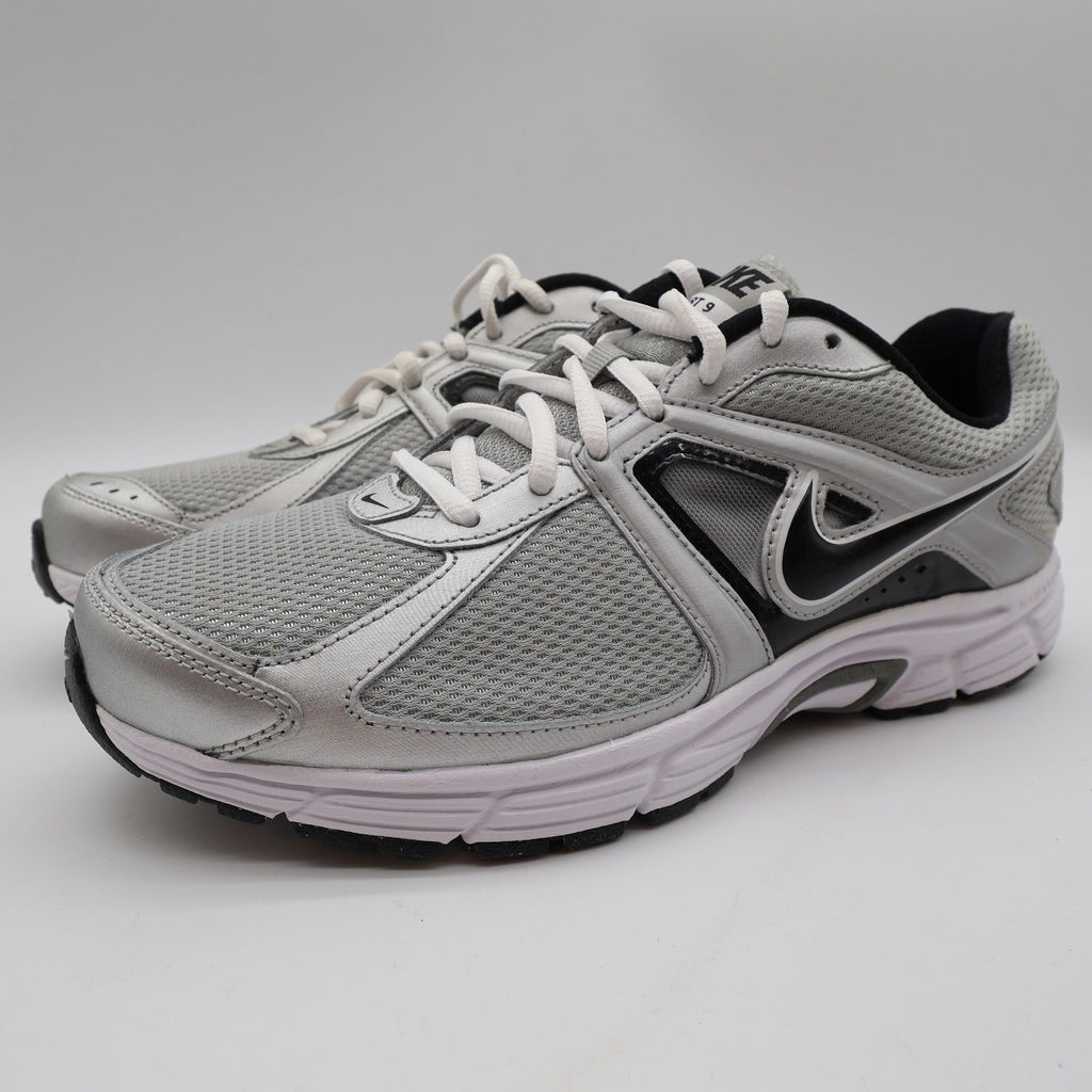 Nike Dart 9 Mens Size 8.5 2012 Metallic Silver Black Running Shoes 443865-016 - take2supply