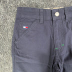 Tommy Hilfiger Y2K Cargo Shorts Toddler 4T Navy Cotton New - take2supply