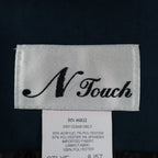 N Touch Skirt Suit Set Women 10 Teal Blue Multi Boucle Jacket & Midi Skirt NWT - take2supply