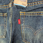 Levi's Y2K 549 Relaxed Straight Shorts Boys 7 Blue Denim NWT Adjustable Waist - take2supply