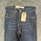Levi's 505 Regular Straight Jeans Boys 14 Slim 25x27 Dark Wash Indigo Denim NWT - take2supply