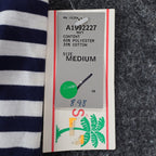 Palmetto's Striped Tank Top Womens Medium Vintage Deadstock Navy White A1992227 - take2supply