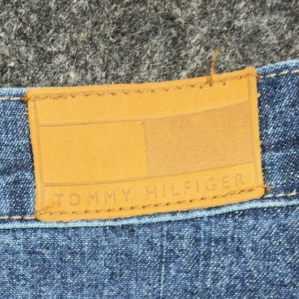 Tommy Hilfiger Y2K Classic Tapered Jeans Womens 8R Blue Cotton NWT Deadstock - take2supply