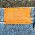 John Deere Carpenter Shorts Kids Size 16 Stone Wash Denim Blue Cotton NWT - take2supply