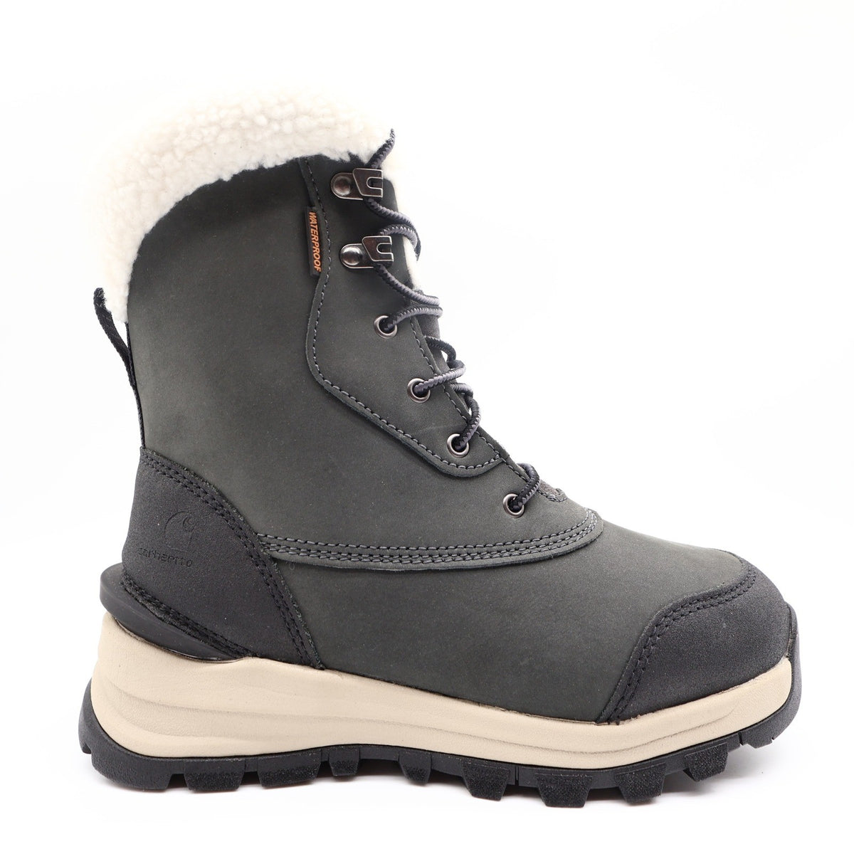 Carhartt Pellston Winter Boot Women 7 Grey Waterproof Insulated NWT FH8029-W - take2supply