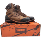 Worx by Red Wing 5815 Steel Toe Work Boots Mens 11 Brown Leather New - take2supply