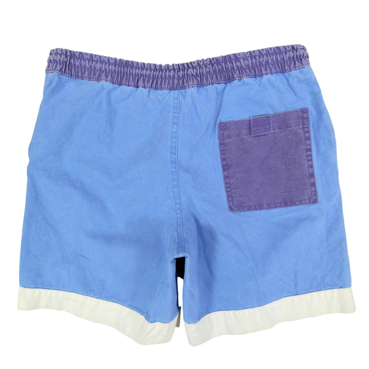 Generation One Vintage 90s Swim Trunks Boys L 14-16 Blue Cotton NWT - take2supply