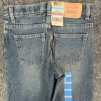 Levi's 511 Skinny Jeans Boys 7X Blue Denim NWT Modern Adjustable Waist C341 - take2supply