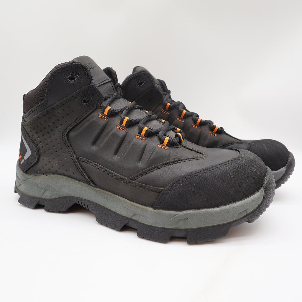 Worx by Red Wing 5401 Steel Toe Work Boots Mens 10 Black Leather New - take2supply
