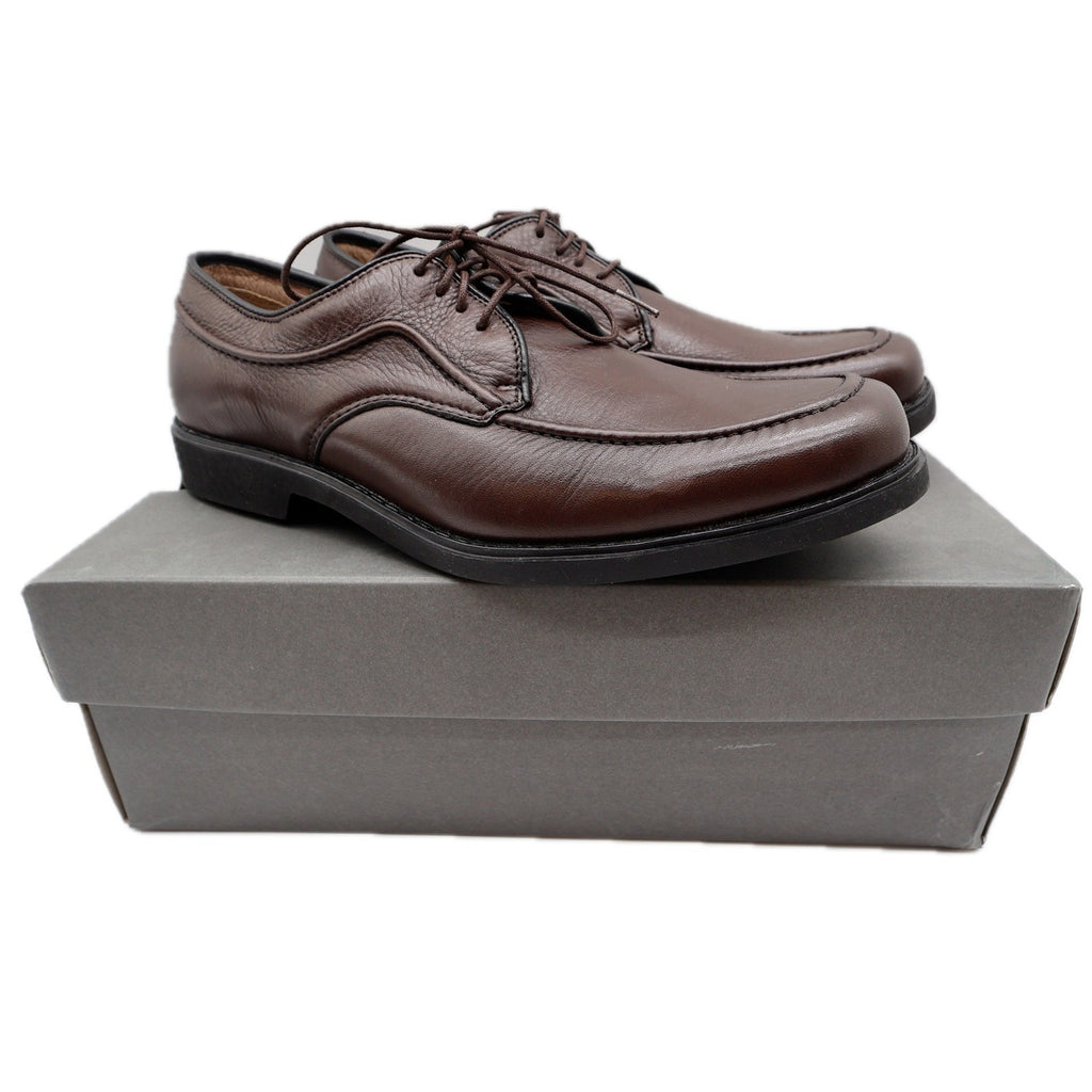 Hush Puppies Tribute Oxford Shoes Mens 10 M Dark Brown Leather Lace Up 16408 - take2supply
