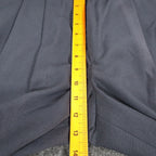 Haggar Stuff Pleated Dress Pants Mens 33x32 Vintage 90s Navy Wool Blend NWT - take2supply