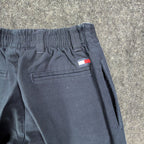 Tommy Hilfiger Y2K Pleated Chino Shorts Kids 6 Navy Blue Cotton NWT - take2supply