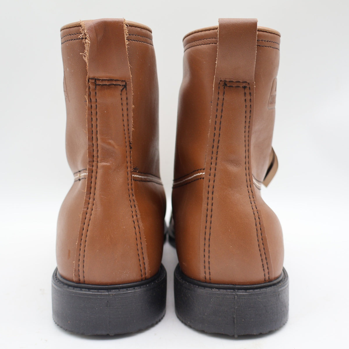 Walker Work Boots Mens 12 D Vintage Brown Leather Arctic Insulated USA Made 711 - take2supply