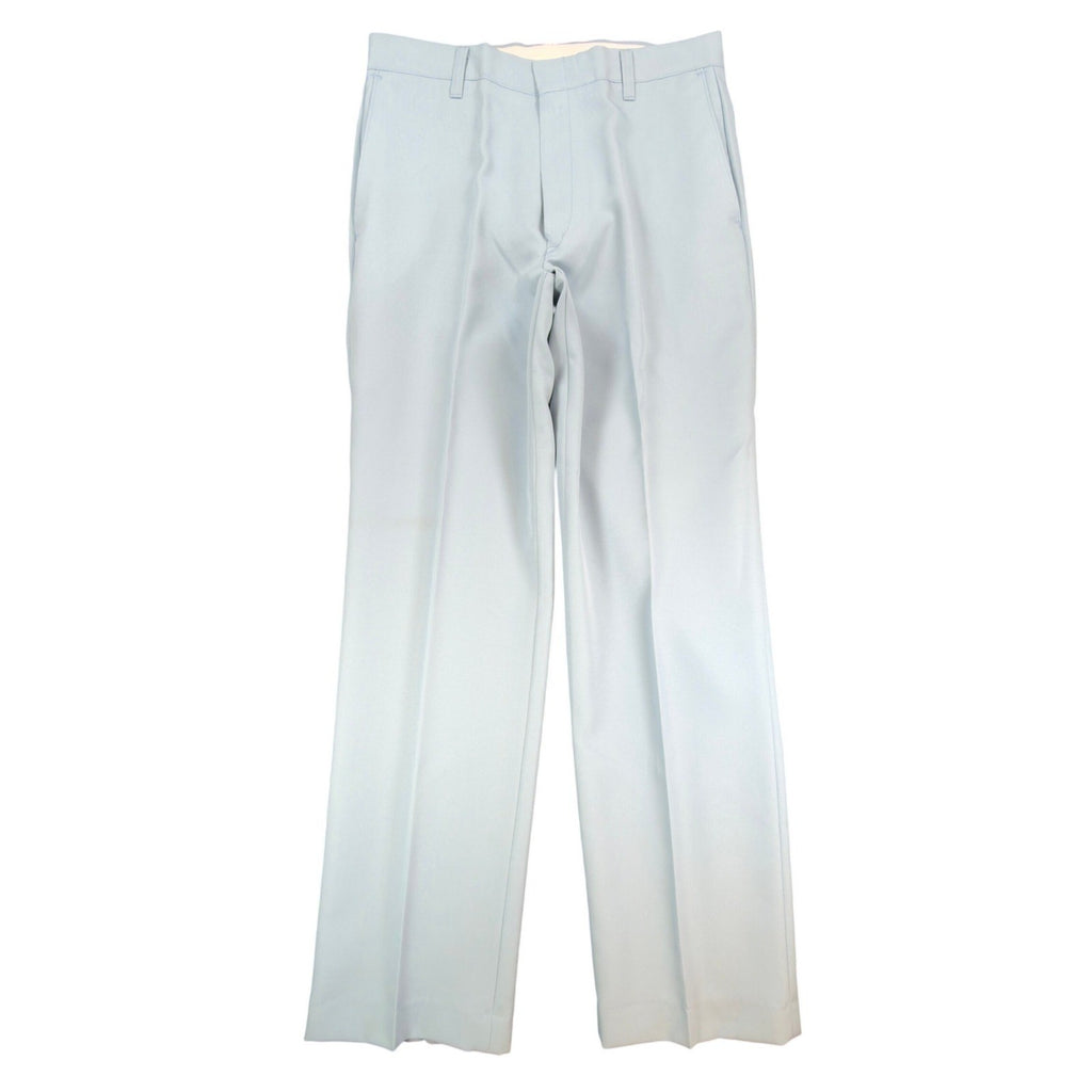 Dee Cee Vintage 70s Dress Pants Mens 32x32 Light Blue Slacks USA NOS NWT - take2supply