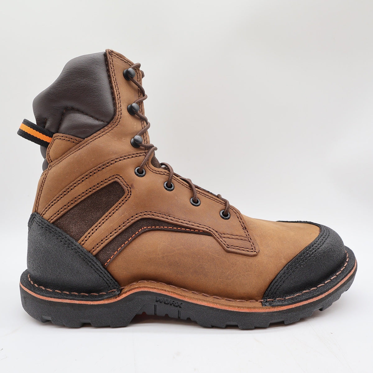 Worx by Red Wing 5815 Steel Toe Work Boots Mens 10.5 Brown Leather New - take2supply
