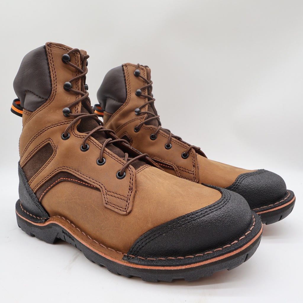 Worx by Red Wing 5815 Steel Toe Work Boots Mens 10.5 Brown Leather New - take2supply
