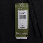 Erin London Women Large Mock Neck Balloon Sleeve Knit Top Gray 00125 NWT - take2supply