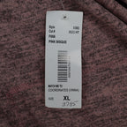 Southern Lady Womens XL Pink Marled Full Zip Hoodie Long Sleeve NWT - take2supply