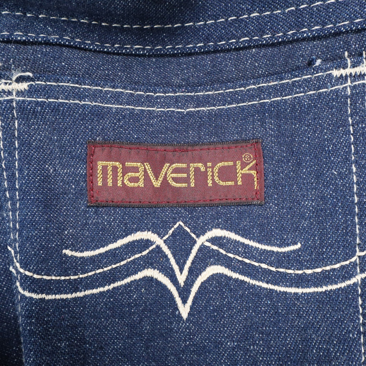 Maverick Straight Leg Jeans Boys 10 Regular Vintage 70s Deadstock Cotton USA - take2supply
