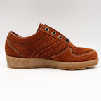 Walker Suede Oxford Shoes Mens 12.5D Vintage Deadstock Rust Brown Gum Sole 2646 - take2supply